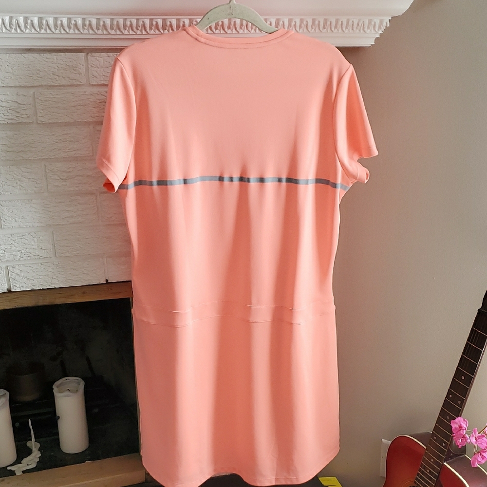 Nike Women's Golf Peach Athletic Dry Fit Mini Dress Size XL - Picture 5 of 14